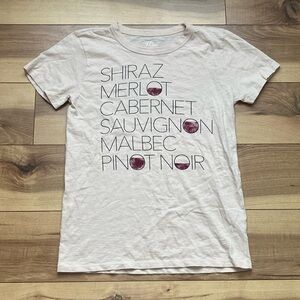 J Crew Red Wine Type Shirt. Size XS